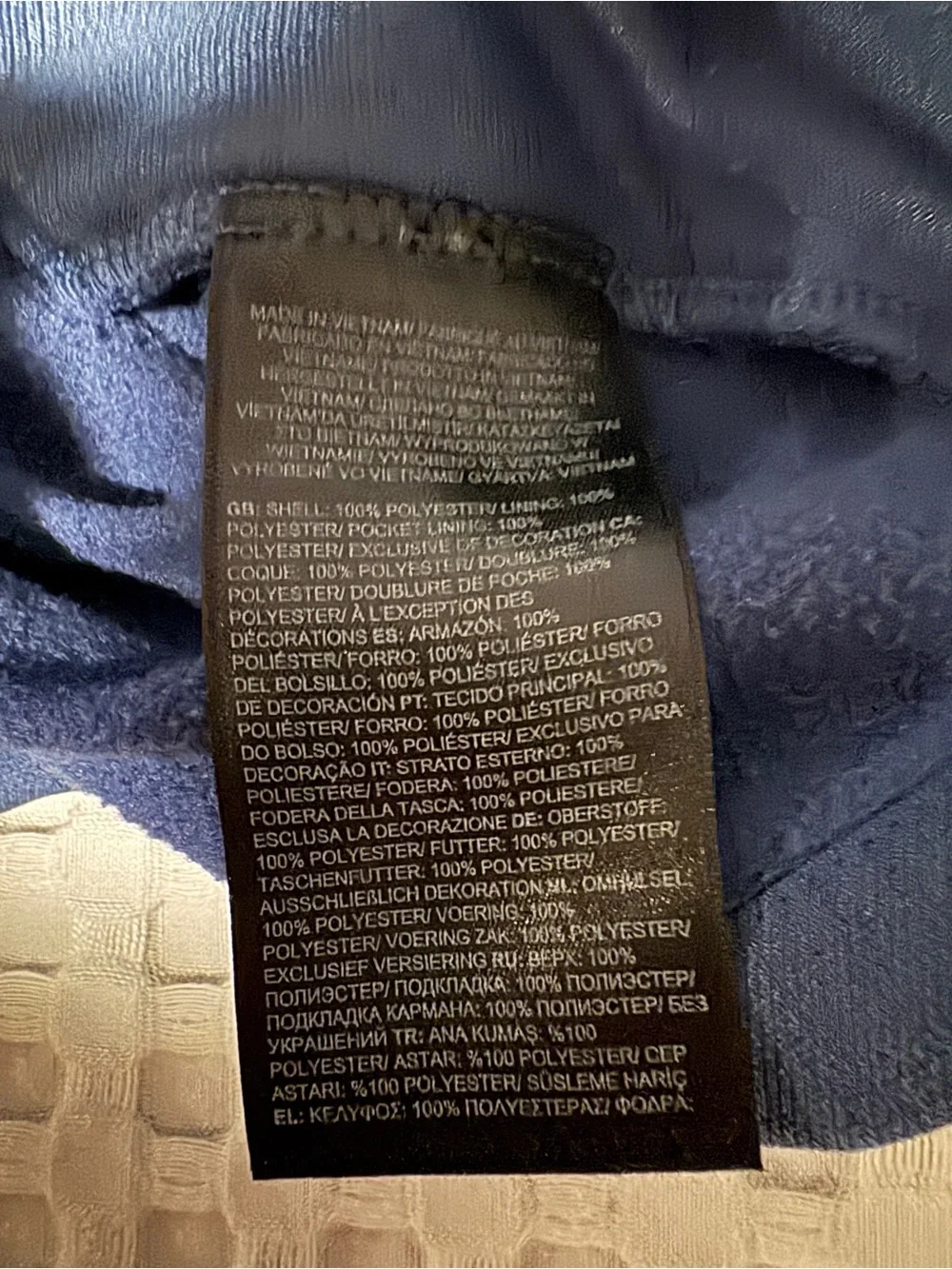 The North Face Deep Navy Hooded Softshell Jacket